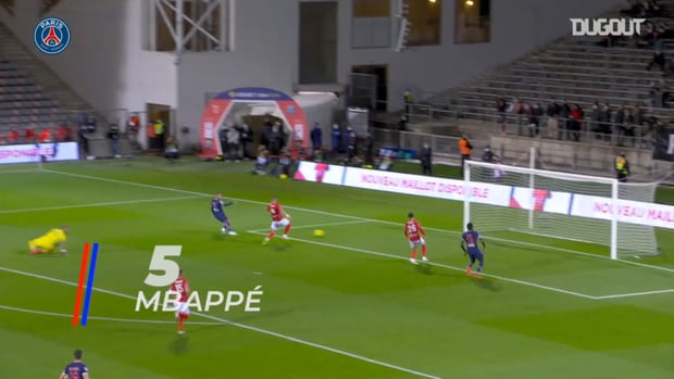 PSG's best five goals in the 20-21 Ligue 1 season